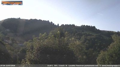 immagine della webcam nei dintorni di Pedavena: webcam Cismon del Grappa