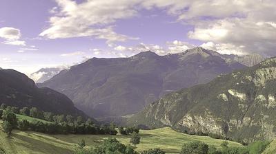 immagine della webcam nei dintorni di Cervinia Cime Bianche Laghi: webcam Saint Barthelemy