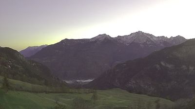 immagine della webcam nei dintorni di Chamole': webcam Saint Barthelemy