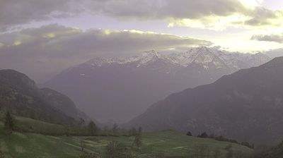 immagine della webcam nei dintorni di Cervinia Plan Maison: webcam Saint Barthelemy