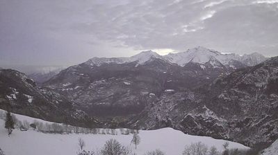 immagine della webcam nei dintorni di Cervinia Plateau Rosa: webcam Saint Barthelemy