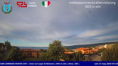 immagine della webcam nei dintorni di Acquapendente: webcam San Lorenzo Nuovo
