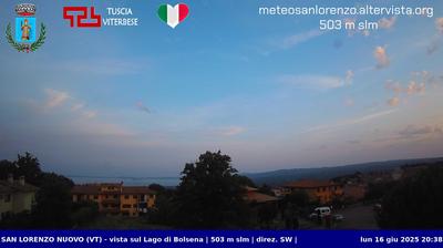 immagine della webcam nei dintorni di Lubriano: webcam San Lorenzo Nuovo