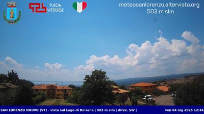 immagine della webcam nei dintorni di Orvieto: webcam San Lorenzo Nuovo