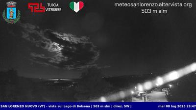 immagine della webcam nei dintorni di Viterbo: webcam San Lorenzo Nuovo