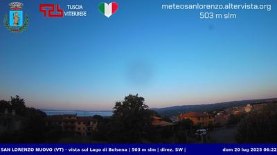 immagine della webcam nei dintorni di Acquapendente: webcam San Lorenzo Nuovo