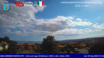 immagine della webcam nei dintorni di Valentano: webcam San Lorenzo Nuovo