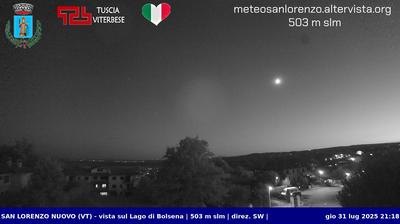immagine della webcam nei dintorni di Capodimonte: webcam San Lorenzo Nuovo