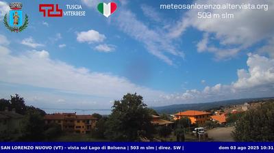 immagine della webcam nei dintorni di Monte Amiata: webcam San Lorenzo Nuovo