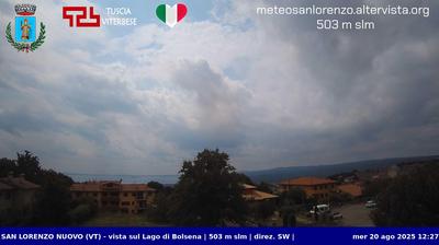 immagine della webcam nei dintorni di Viterbo: webcam San Lorenzo Nuovo