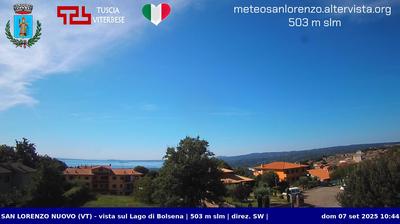 immagine della webcam nei dintorni di Marta: webcam San Lorenzo Nuovo