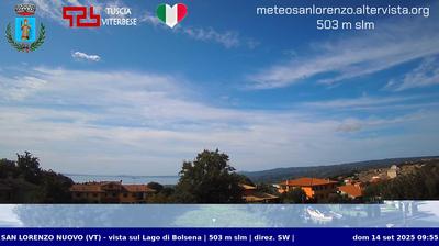 immagine della webcam nei dintorni di Valentano: webcam San Lorenzo Nuovo