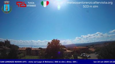 immagine della webcam nei dintorni di Castell'Azzara: webcam San Lorenzo Nuovo