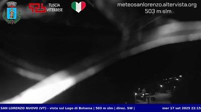 immagine della webcam nei dintorni di Viterbo: webcam San Lorenzo Nuovo