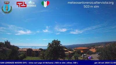 immagine della webcam nei dintorni di Castel Viscardo: webcam San Lorenzo Nuovo