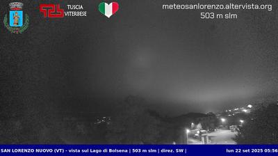 immagine della webcam nei dintorni di Castell'Azzara: webcam San Lorenzo Nuovo