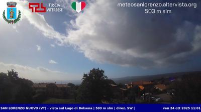 immagine della webcam nei dintorni di Marta: webcam San Lorenzo Nuovo
