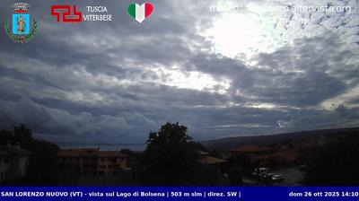 immagine della webcam nei dintorni di Viterbo: webcam San Lorenzo Nuovo