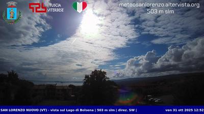 immagine della webcam nei dintorni di Vitorchiano: webcam San Lorenzo Nuovo