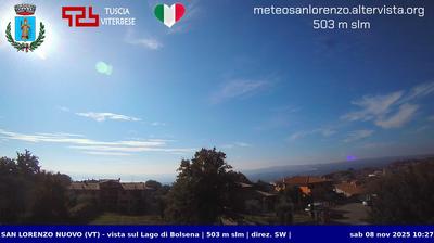 immagine della webcam nei dintorni di Orvieto: webcam San Lorenzo Nuovo