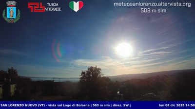 immagine della webcam nei dintorni di Orvieto: webcam San Lorenzo Nuovo