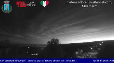 immagine della webcam nei dintorni di Marta: webcam San Lorenzo Nuovo