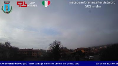 immagine della webcam nei dintorni di Viterbo: webcam San Lorenzo Nuovo