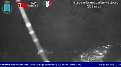 immagine della webcam nei dintorni di Castell'Azzara: webcam San Lorenzo Nuovo