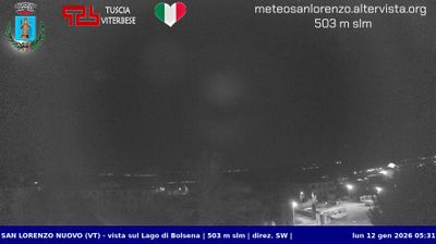 immagine della webcam nei dintorni di Gradoli: webcam San Lorenzo Nuovo