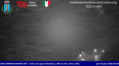 immagine della webcam nei dintorni di Soriano nel Cimino: webcam San Lorenzo Nuovo
