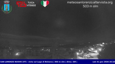 immagine della webcam nei dintorni di Valentano: webcam San Lorenzo Nuovo