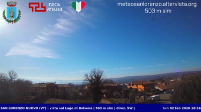 immagine della webcam nei dintorni di Monte Amiata: webcam San Lorenzo Nuovo