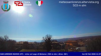 immagine della webcam nei dintorni di Proceno: webcam San Lorenzo Nuovo