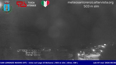 immagine della webcam nei dintorni di Capodimonte: webcam San Lorenzo Nuovo