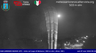 immagine della webcam nei dintorni di Castell'Azzara: webcam San Lorenzo Nuovo