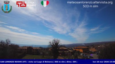 immagine della webcam nei dintorni di Acquapendente: webcam San Lorenzo Nuovo