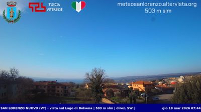 immagine della webcam nei dintorni di Valentano: webcam San Lorenzo Nuovo
