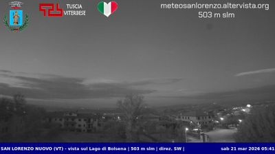 immagine della webcam nei dintorni di Monte Amiata: webcam San Lorenzo Nuovo