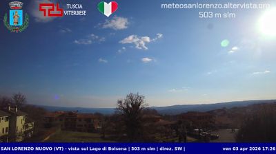 immagine della webcam nei dintorni di Monte Amiata: webcam San Lorenzo Nuovo