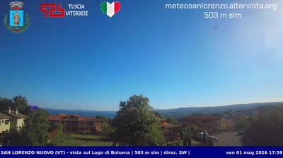 immagine della webcam nei dintorni di Castel Viscardo: webcam San Lorenzo Nuovo