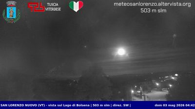 immagine della webcam nei dintorni di Marta: webcam San Lorenzo Nuovo