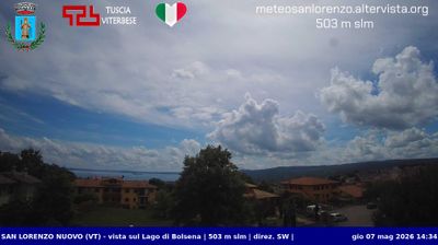 immagine della webcam nei dintorni di Proceno: webcam San Lorenzo Nuovo