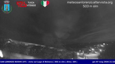 immagine della webcam nei dintorni di Valentano: webcam San Lorenzo Nuovo