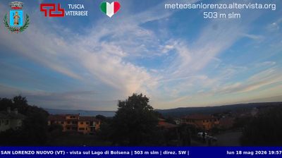 immagine della webcam nei dintorni di Monte Amiata: webcam San Lorenzo Nuovo
