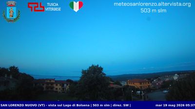 immagine della webcam nei dintorni di Monte Amiata: webcam San Lorenzo Nuovo
