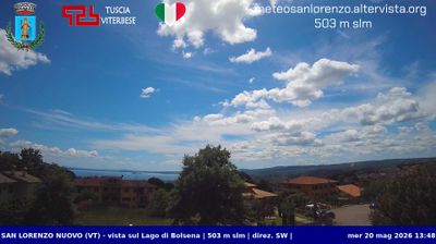 immagine della webcam nei dintorni di Monte Amiata: webcam San Lorenzo Nuovo