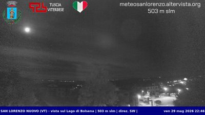immagine della webcam nei dintorni di Soriano nel Cimino: webcam San Lorenzo Nuovo