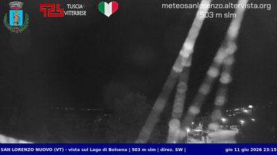 immagine della webcam nei dintorni di Castell'Azzara: webcam San Lorenzo Nuovo
