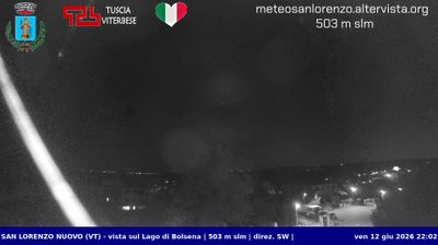 immagine della webcam nei dintorni di Soriano nel Cimino: webcam San Lorenzo Nuovo