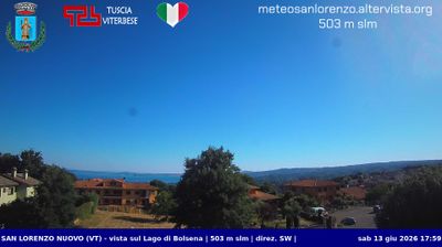 immagine della webcam nei dintorni di Viterbo: webcam San Lorenzo Nuovo